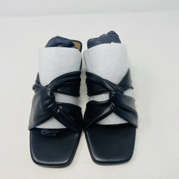 Journee Signature Collection Womens 6.5 Charlize Twisted Slip On Dress Sandals - Picture 4 of 9